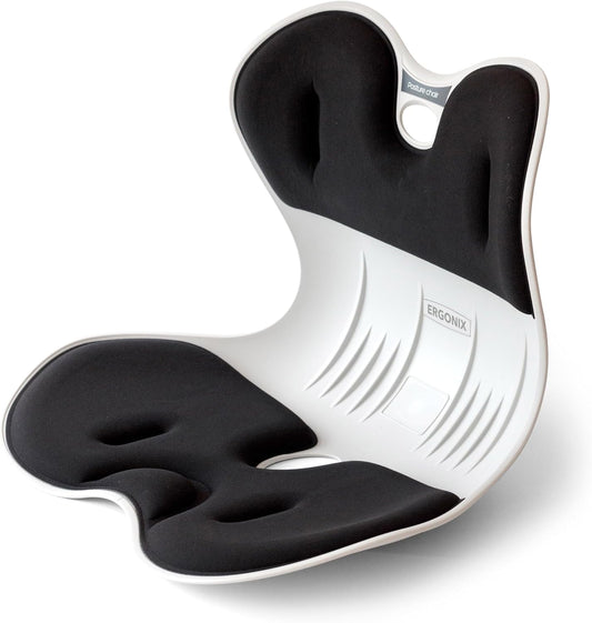 Lumbar Support Posture Corrector Chair for Men – Large Portable Ergonomic Back Support Chair for Posture Correction and Lower Back Pain Relief